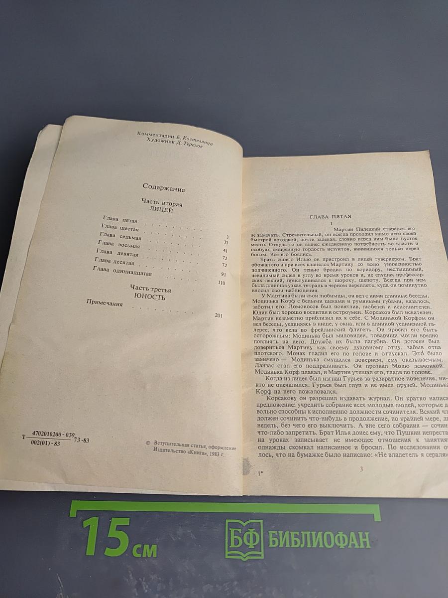 Пушкин. Часть вторая: Лицей. Часть третья: Юность