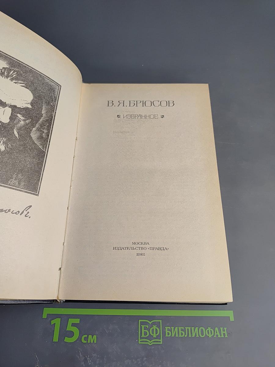 В. Я. Брюсов. Избранное