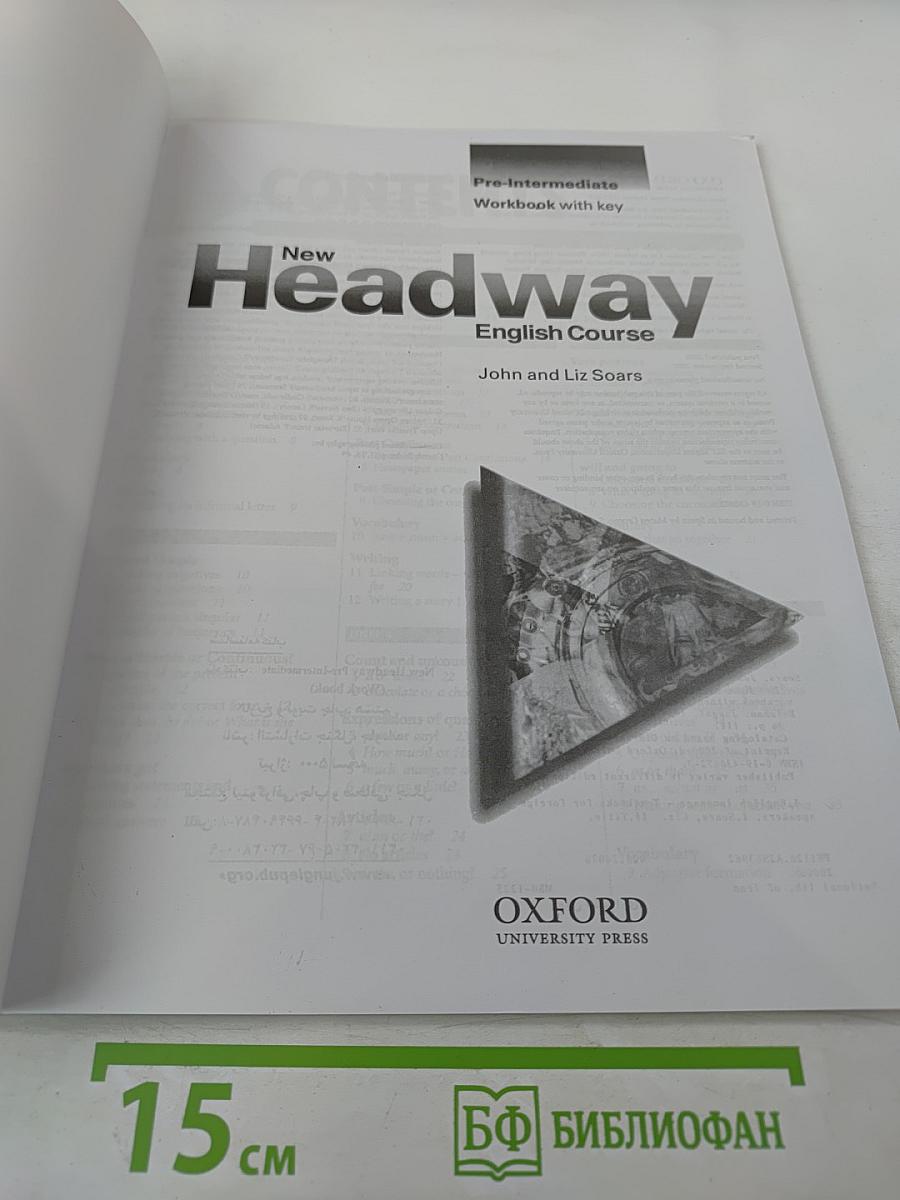 New Headway English Course Pre-Intermediate Workbook with key