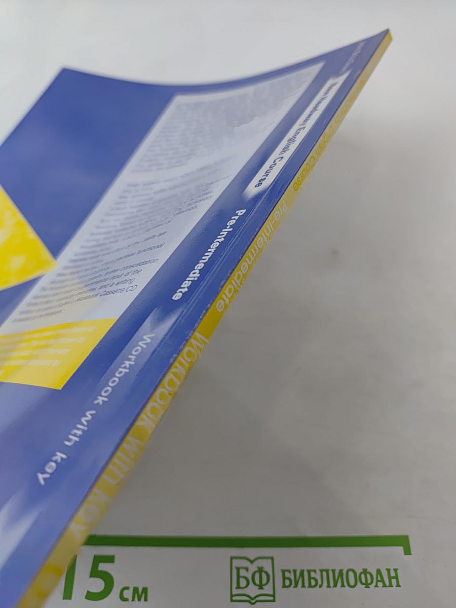 New Headway English Course Pre-Intermediate Workbook with key