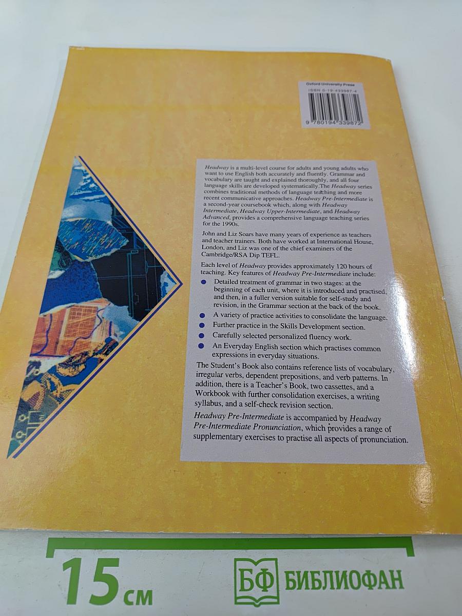 Headway Student's Book Pre-Intermediate