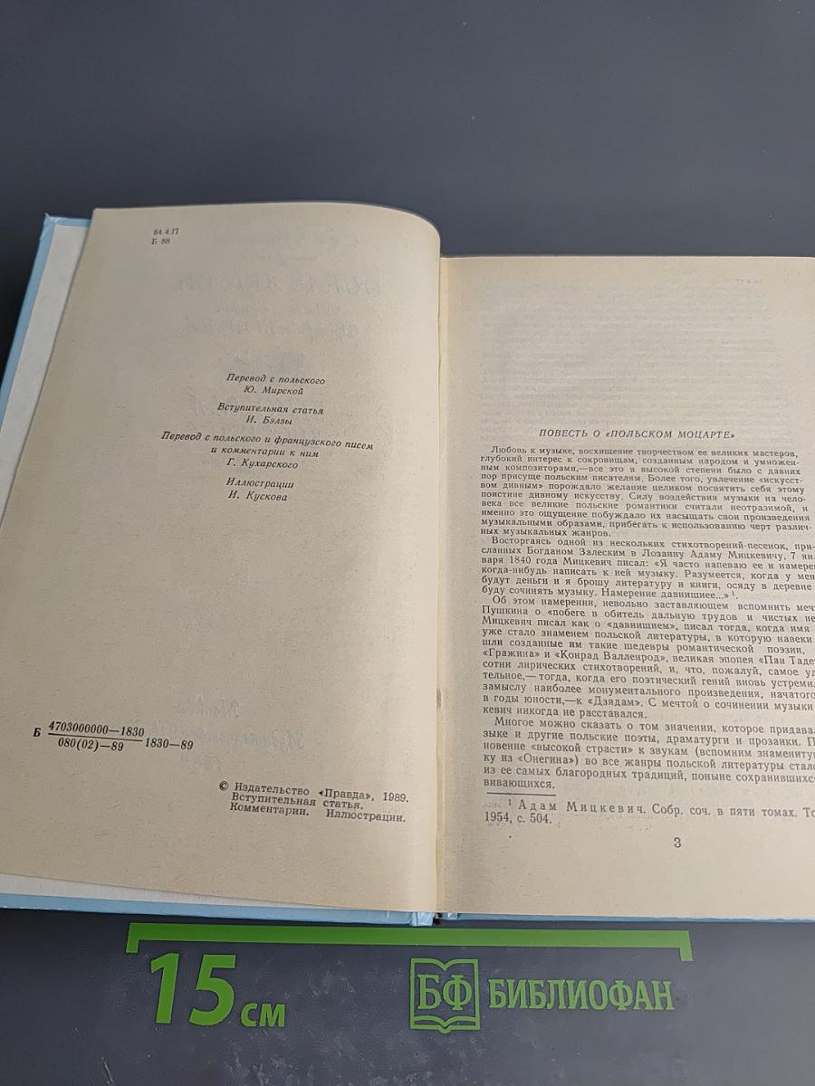 Образ любви. Письма Шопена