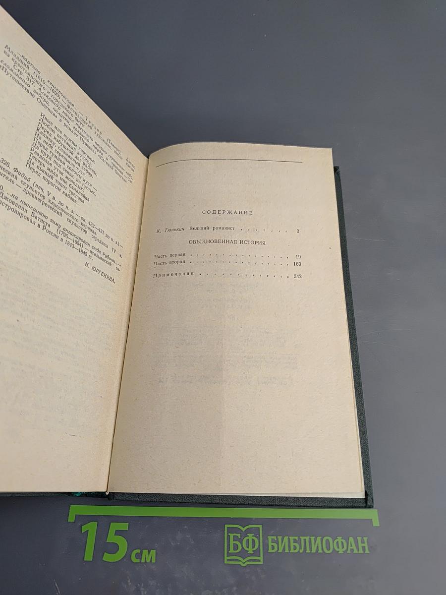 Сочинения в четырех томах. Том 1: Обыкновенная история