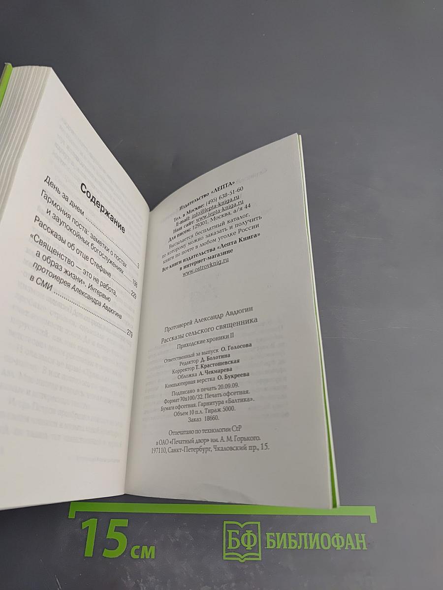 Рассказы сельского священника. Приходские хроники II