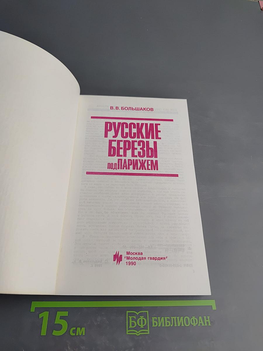 Русские березы под Парижем