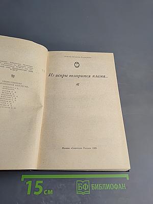 Из искры возгорится пламя...