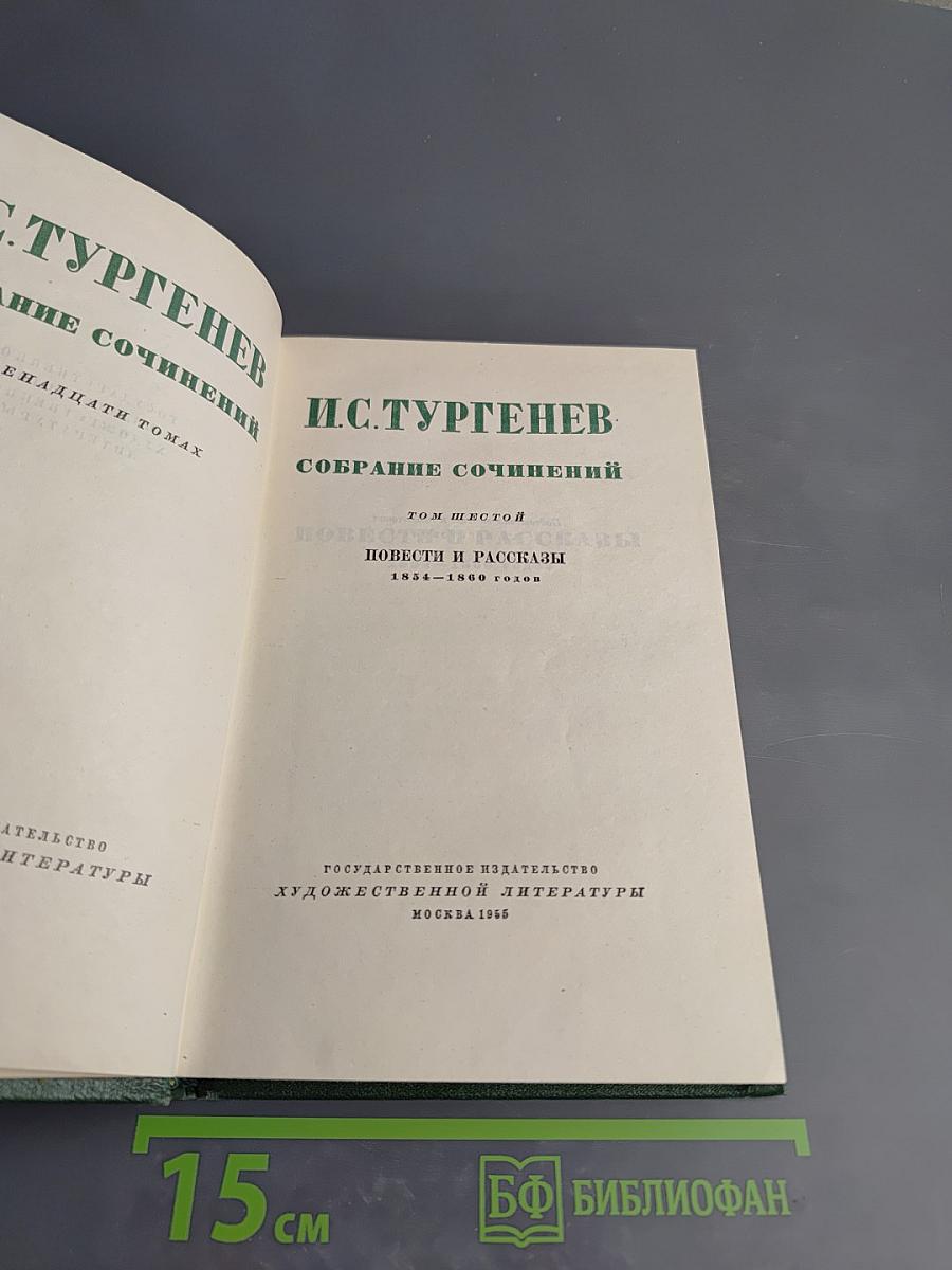 Собрание сочинений. Том шестой: Повести и рассказы 1854-1860 годов