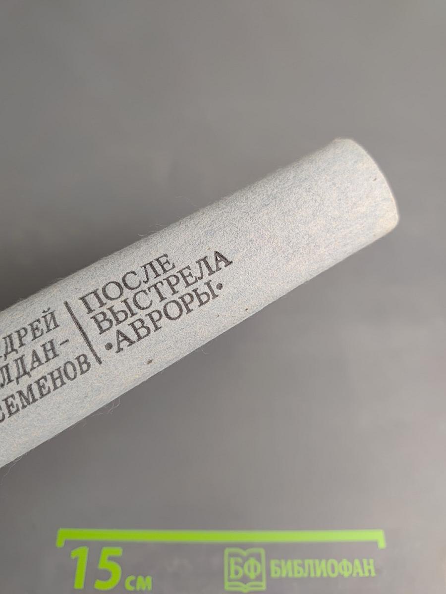 После выстрела "Авроры". На краю океана