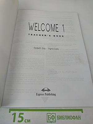 Welcome 1 teacher's book