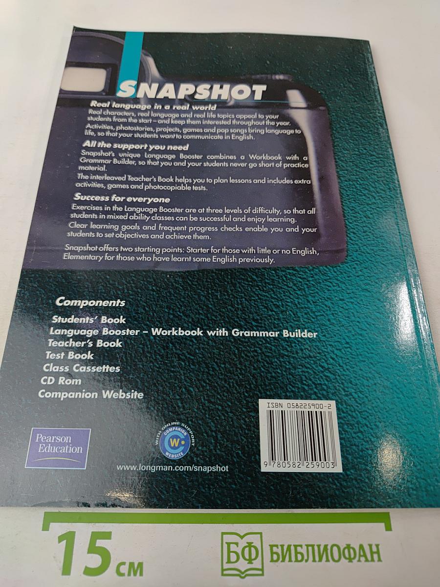 SNAPSHOT Elementary Students' Book