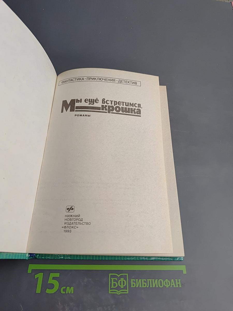 Мы еще встретимся, крошка