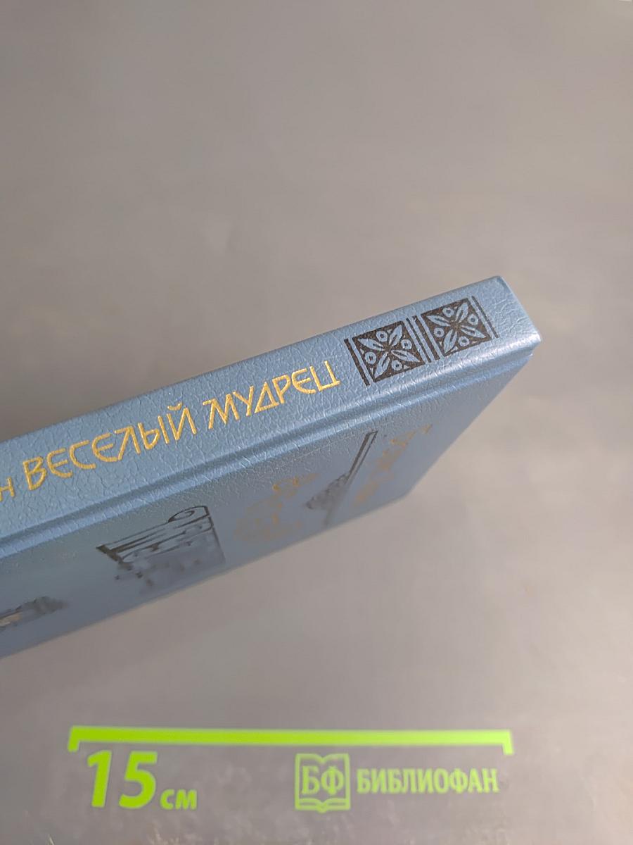 Веселый мудрец. Повести. Книга третья