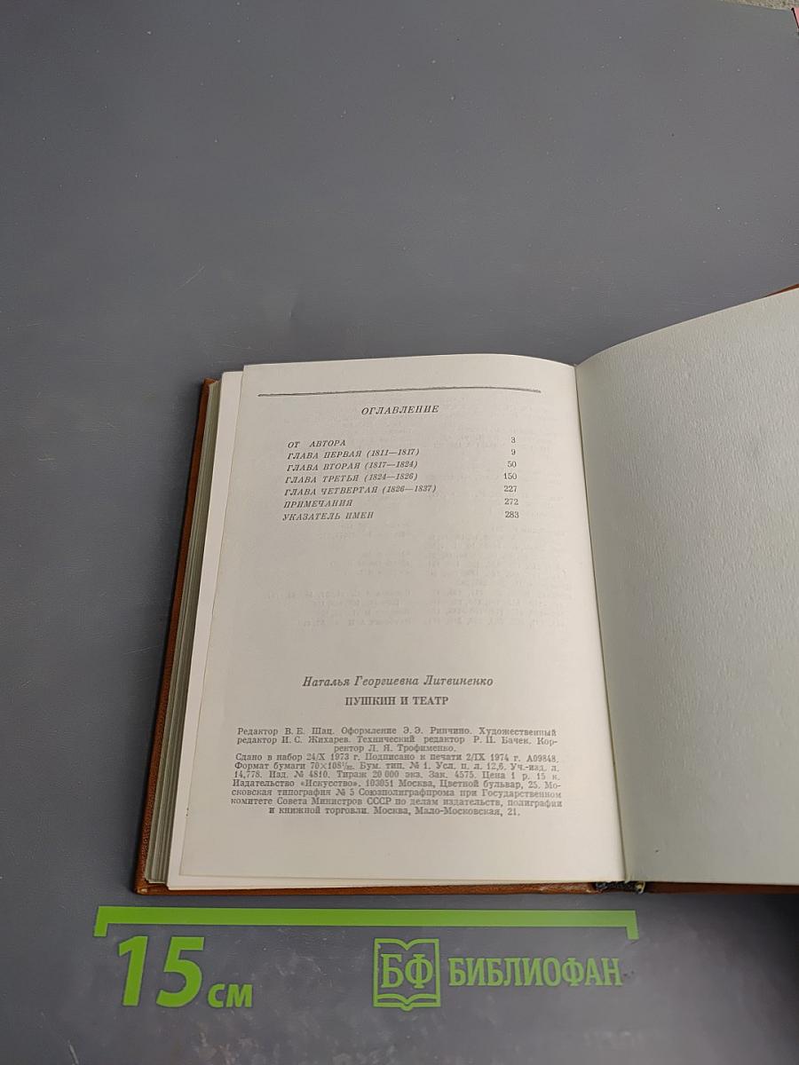 Пушкин и театр