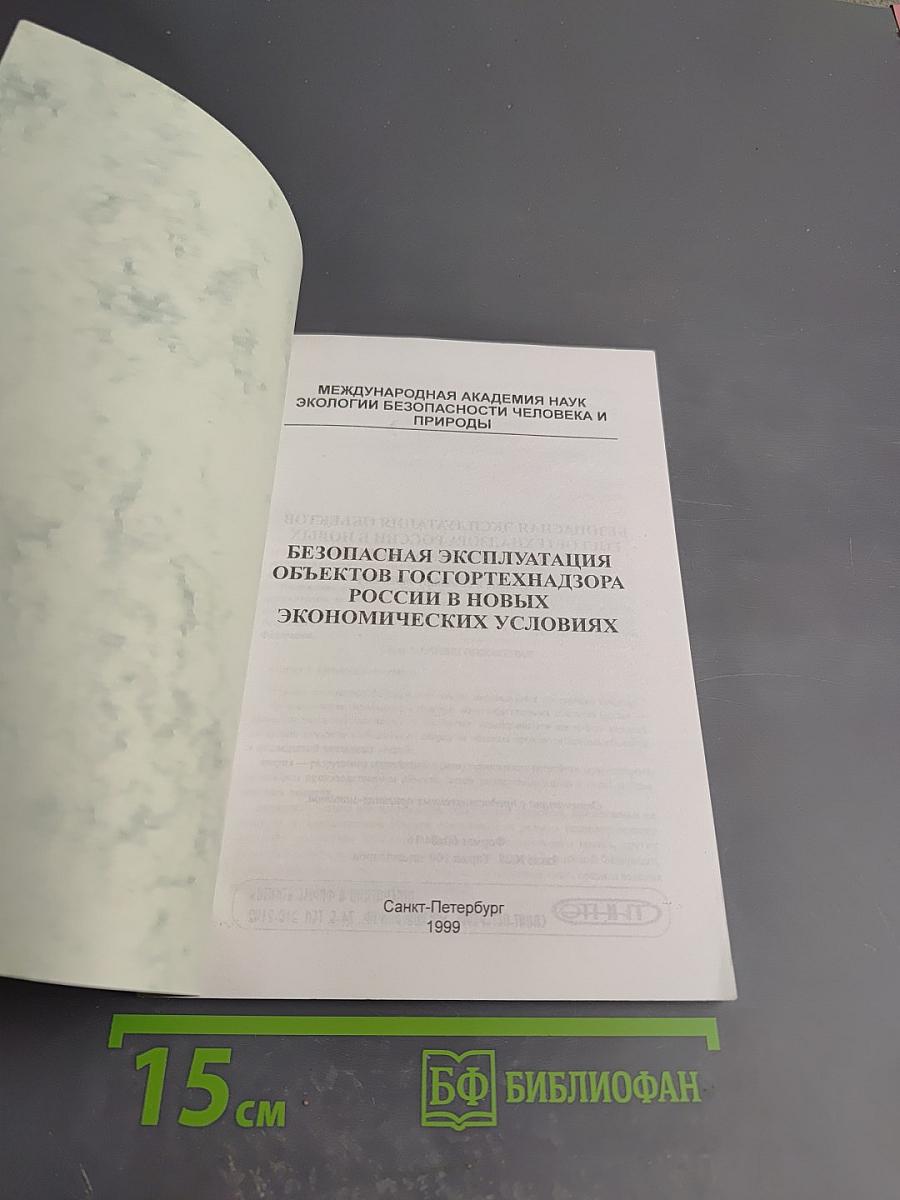 Безопасная эксплуатация объектов Гостехнадзора России в новых экономических условиях