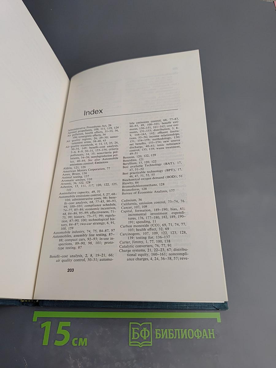 Current Issues in U.S. Environmental Policy