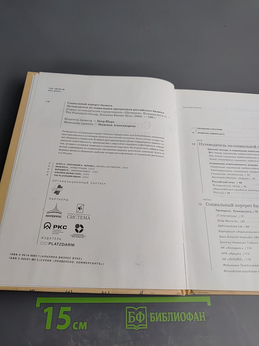 Социальный портрет бизнеса