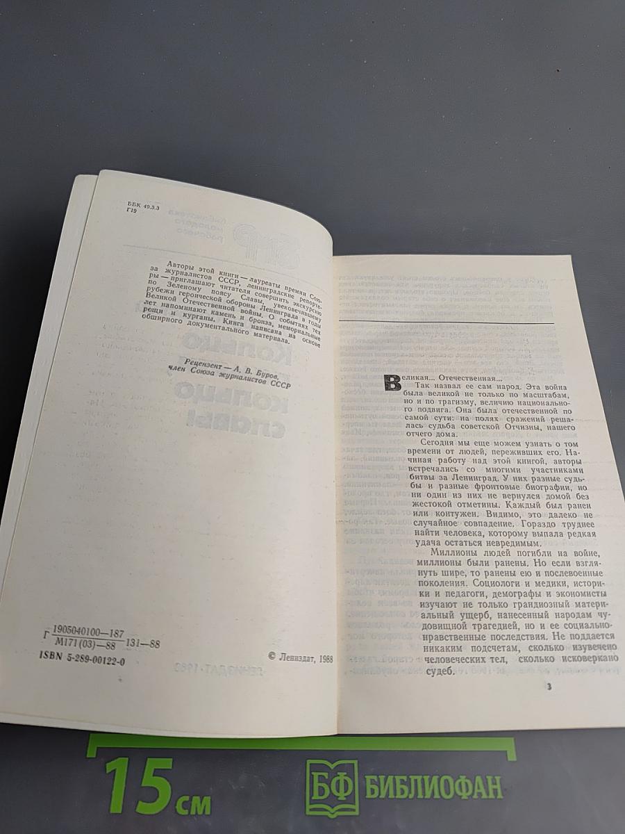 Кольцо памяти, кольцо славы