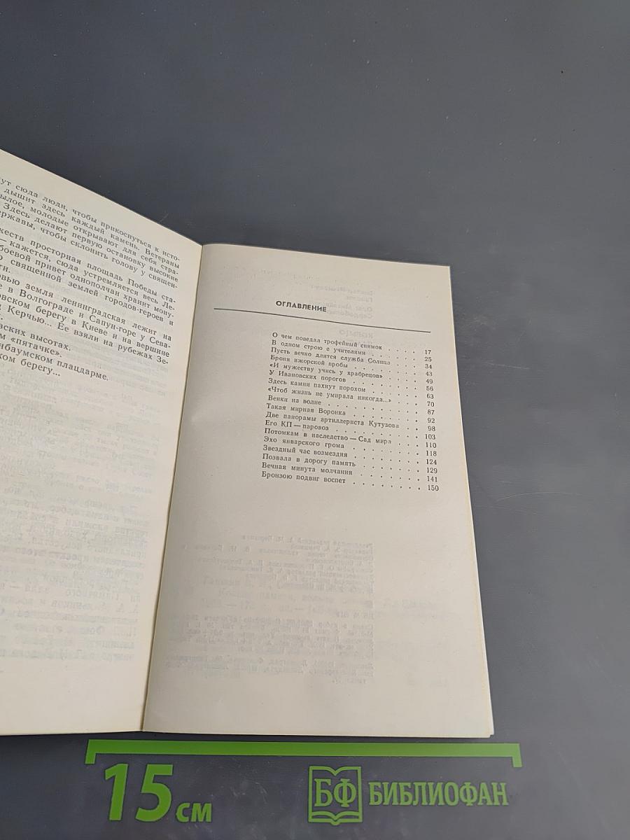 Кольцо памяти, кольцо славы