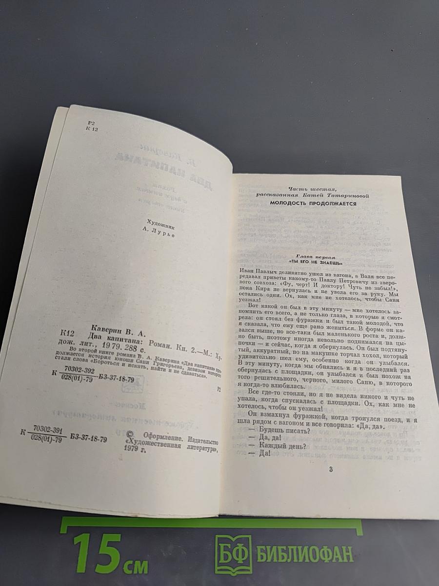 Два капитана. Книга вторая