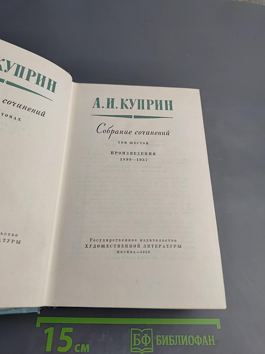 Собрание сочинений. Том шестой