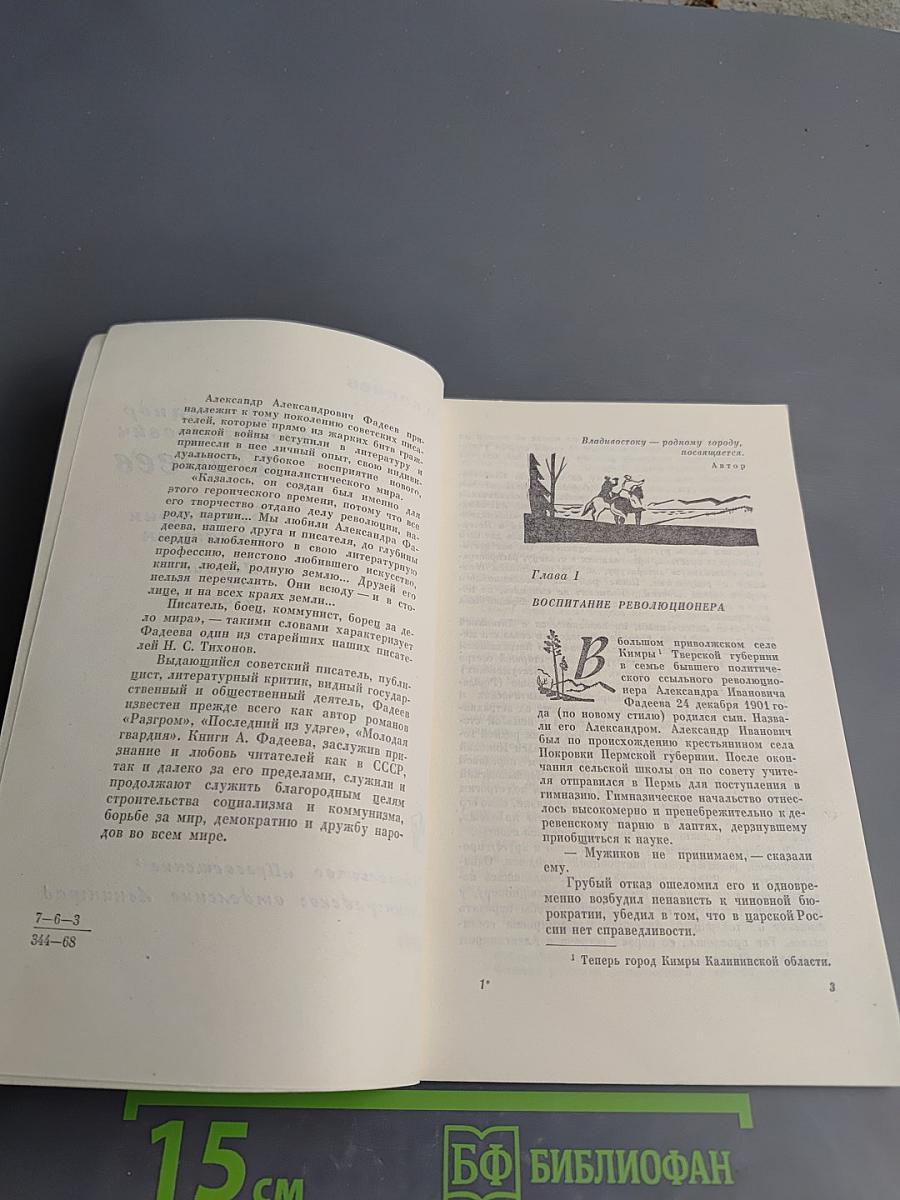 Александр Александрович Фадеев. Биография писателя