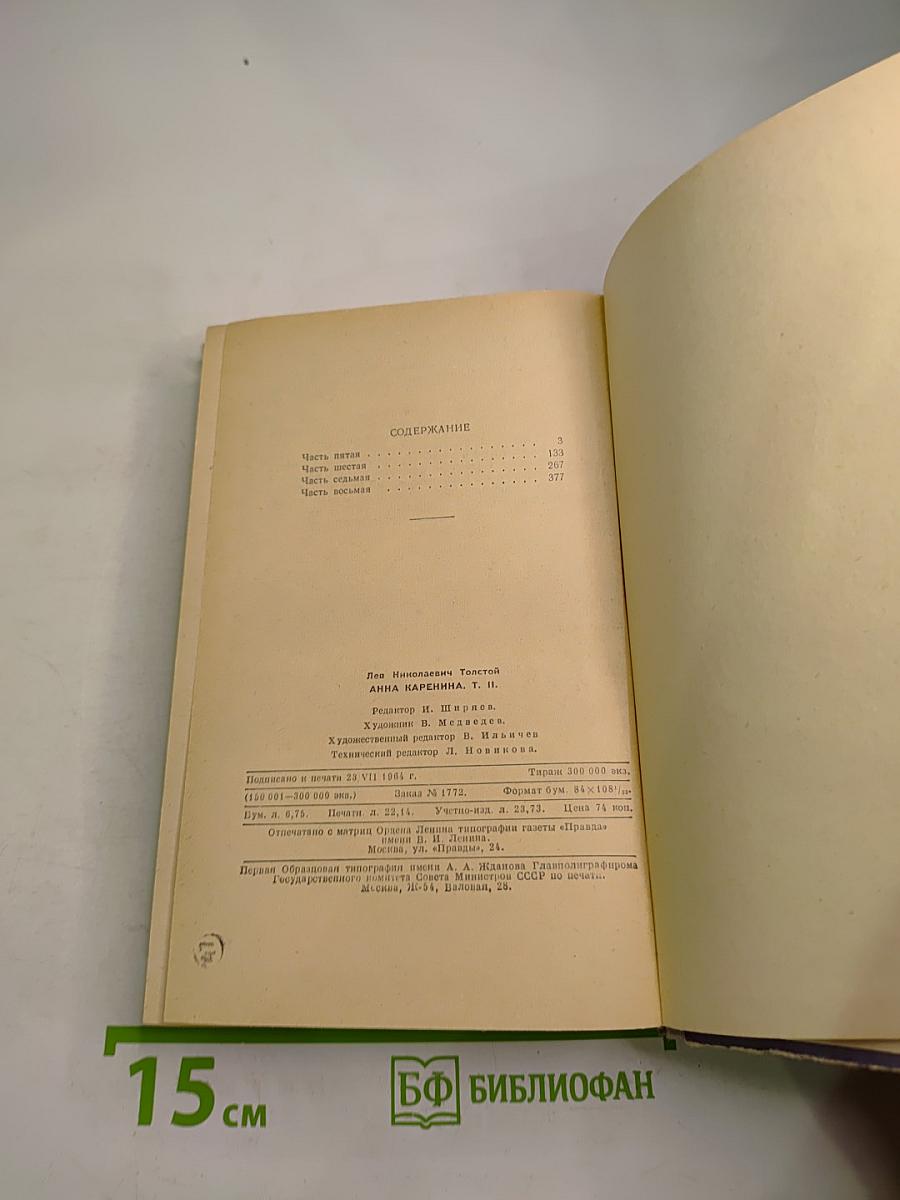 Анна Каренина. Том II