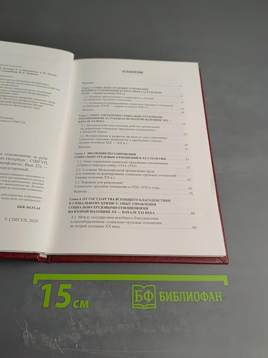 Управление социально-трудовыми отношениями за рубежом: История и современность. Выпуск 22