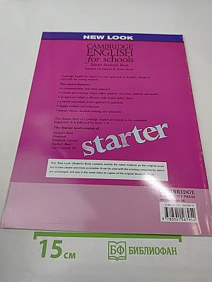 Cambridge English for Schools Starter Student's Book