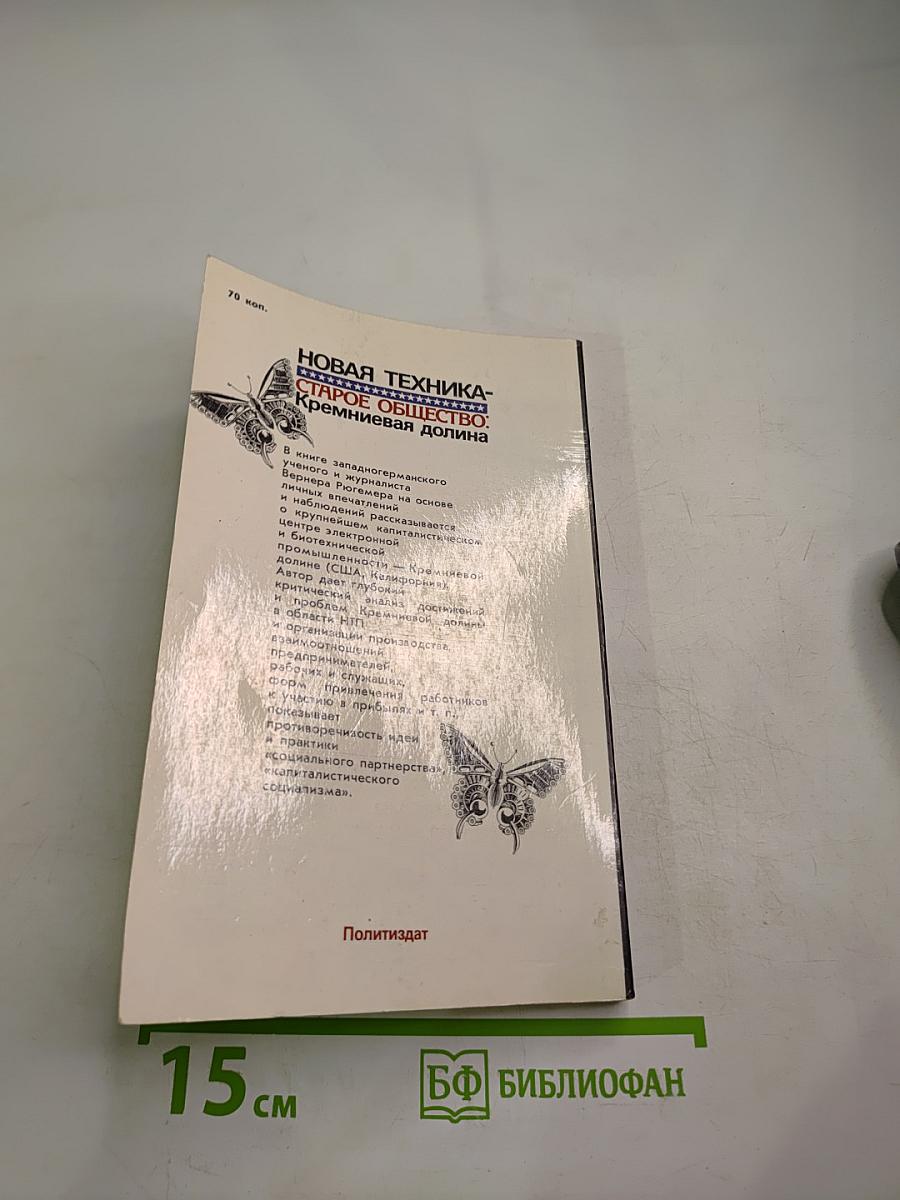 Новая техника – старое общество: Кремниевая долина