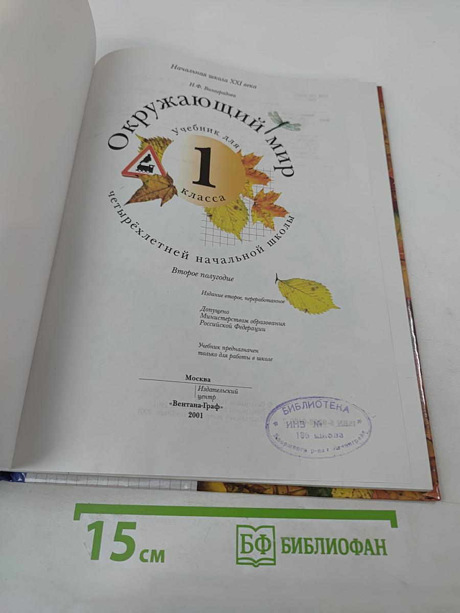 Окружающий мир 1 класс