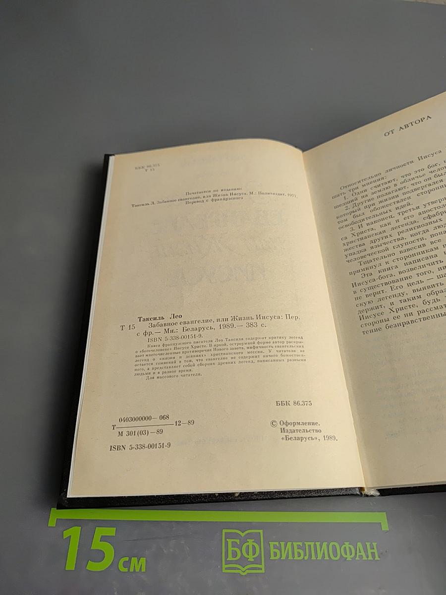 Забавное Евангелие, или Жизнь Иисуса