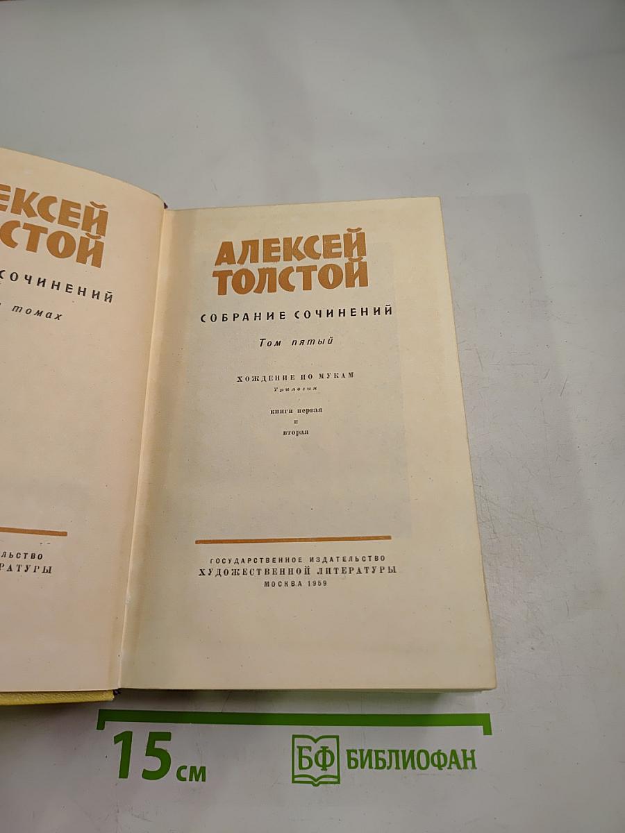 Хождение по мукам. Книги первая и вторая. Том пятый