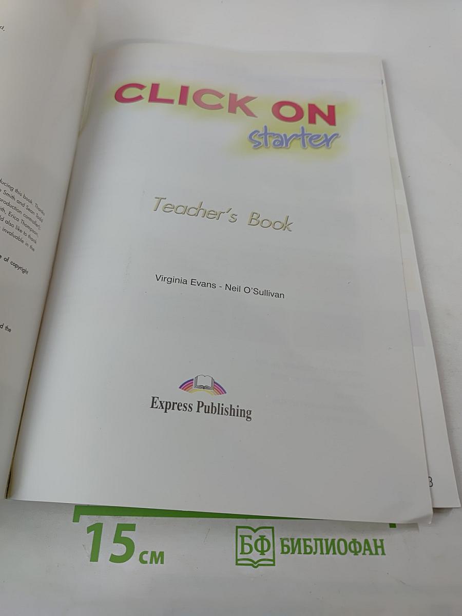 CLICK ON starter Teacher's Book