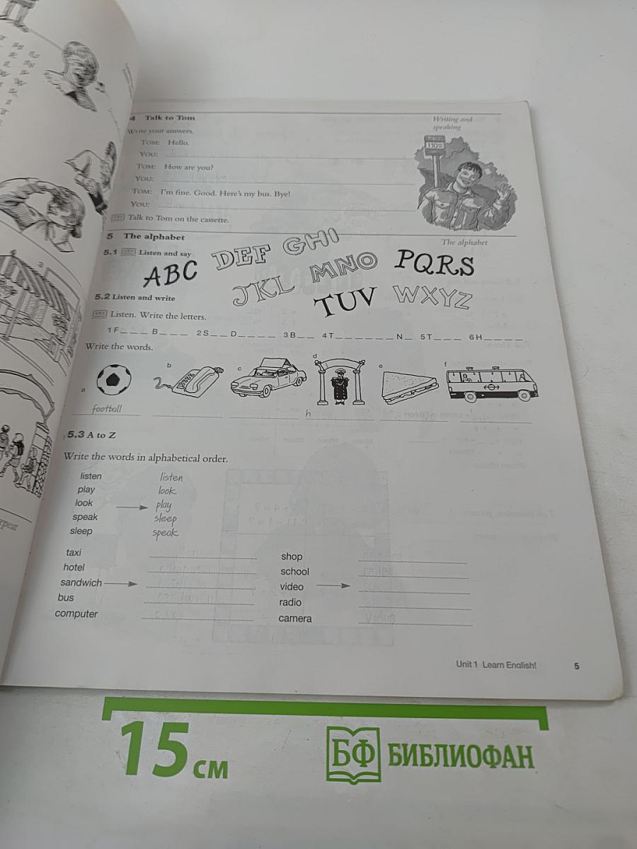 Cambridge English for Schools: Starter Workbook