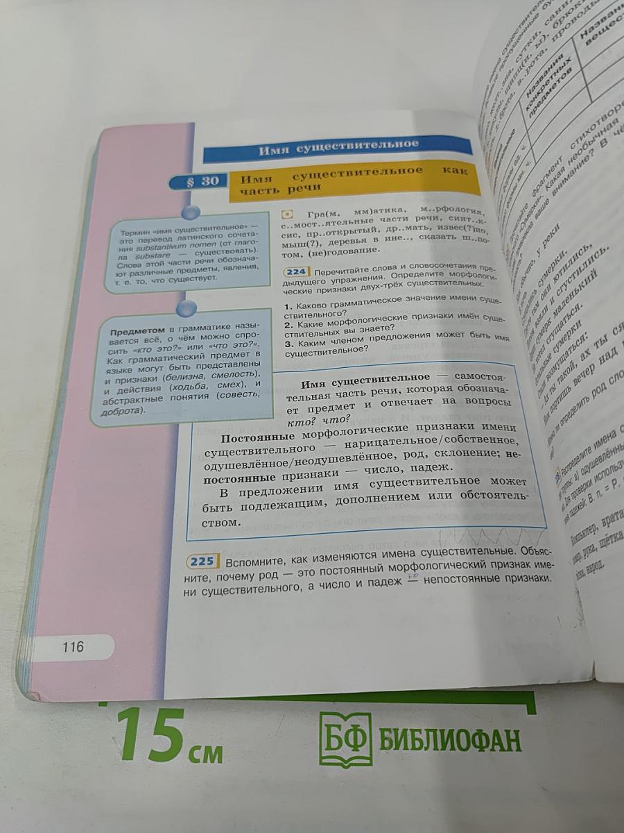 Русский язык, 6 класс, Часть 1