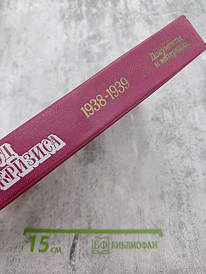 Год кризиса 1938-1939. Том 1. Документы и материалы