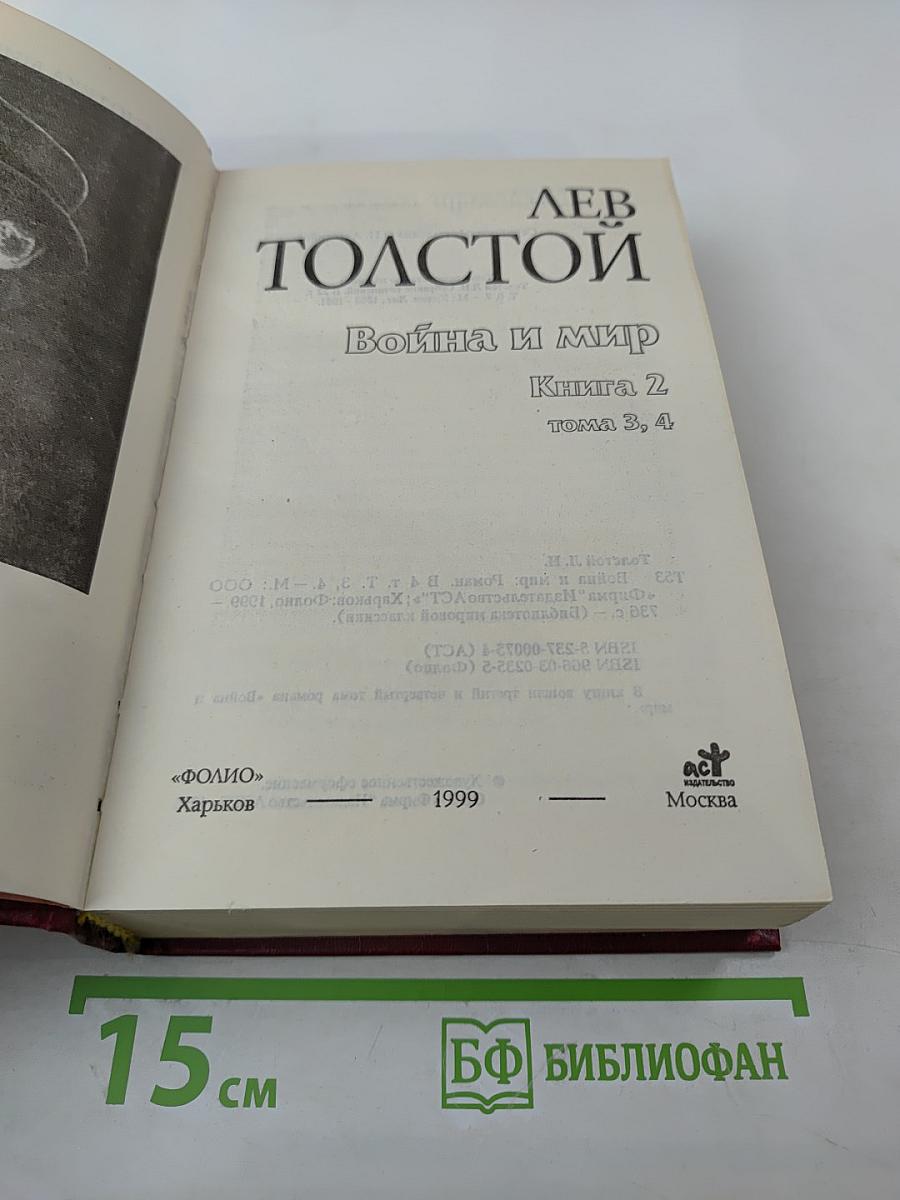 Война и мир. Книга 2 (Тома 3 и 4)