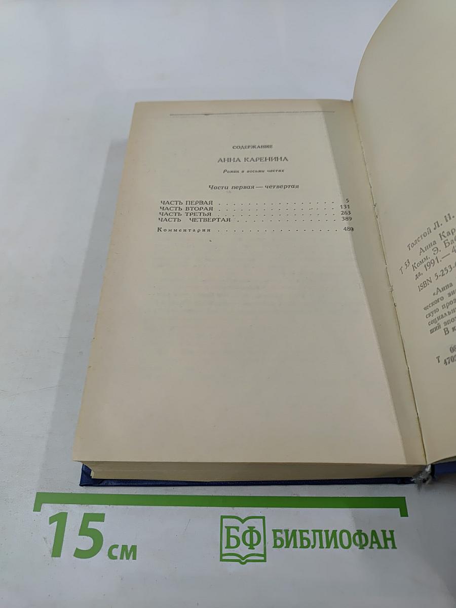 Анна Каренина. Части первая - четвертая