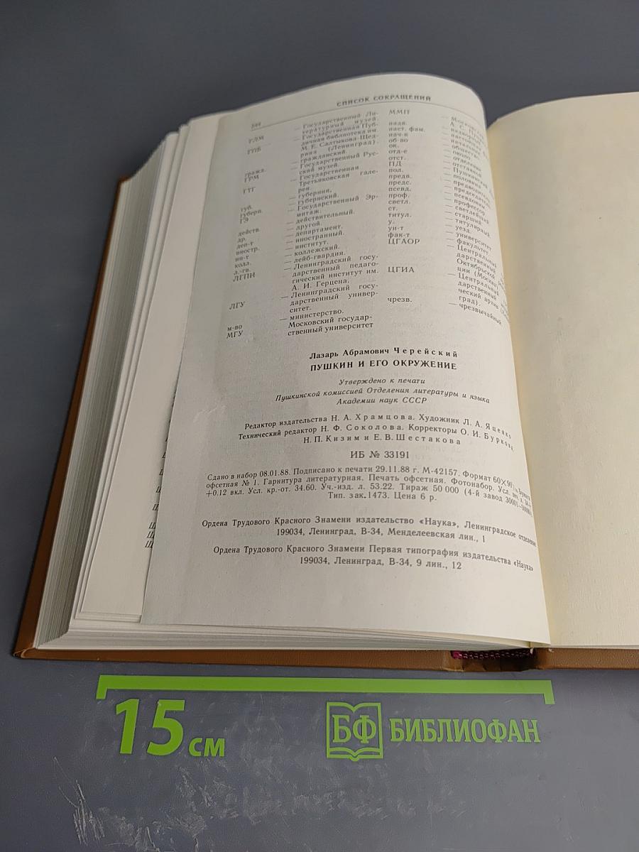 Пушкин и его окружение