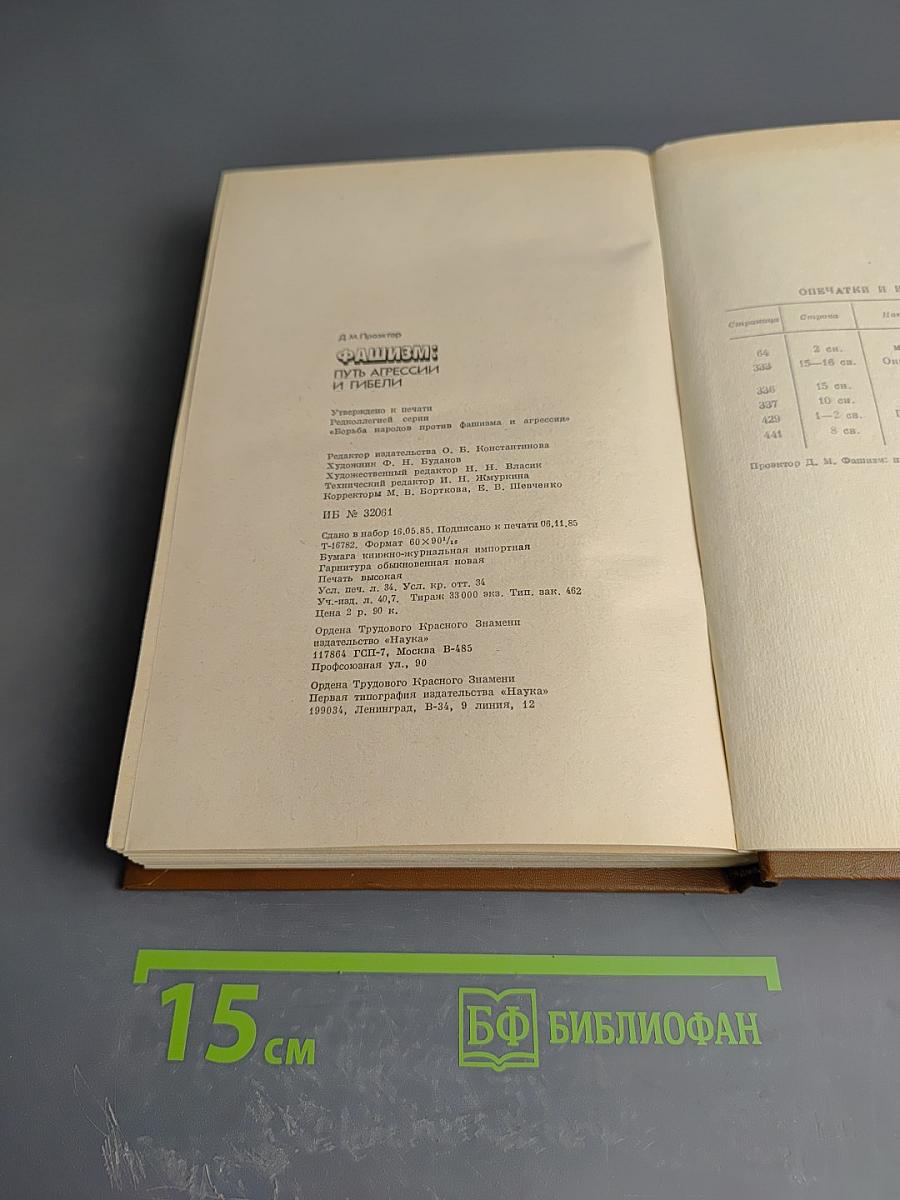 Фашизм: Путь агрессии и гибели