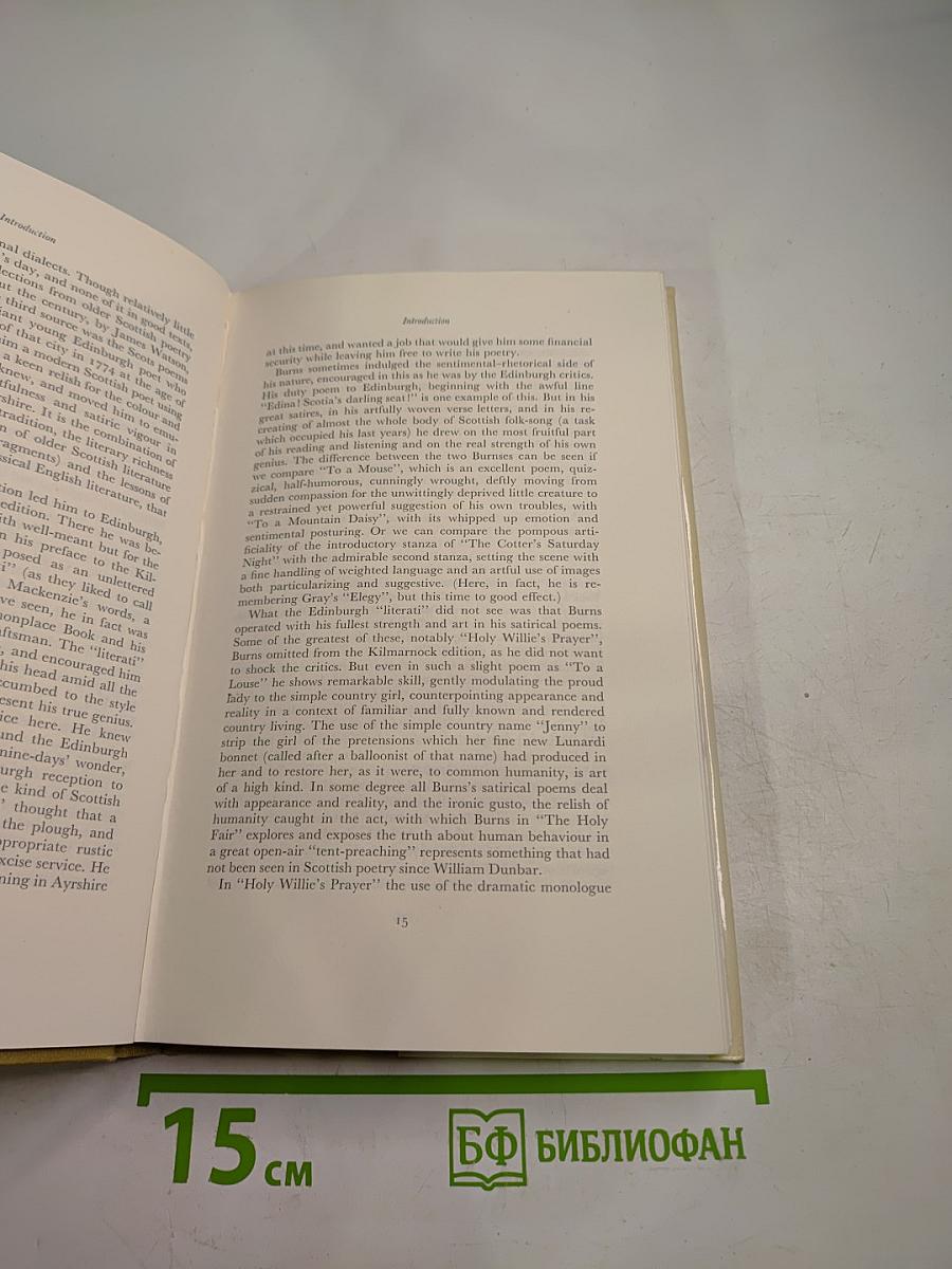 The Selected Poems of Robert Burns