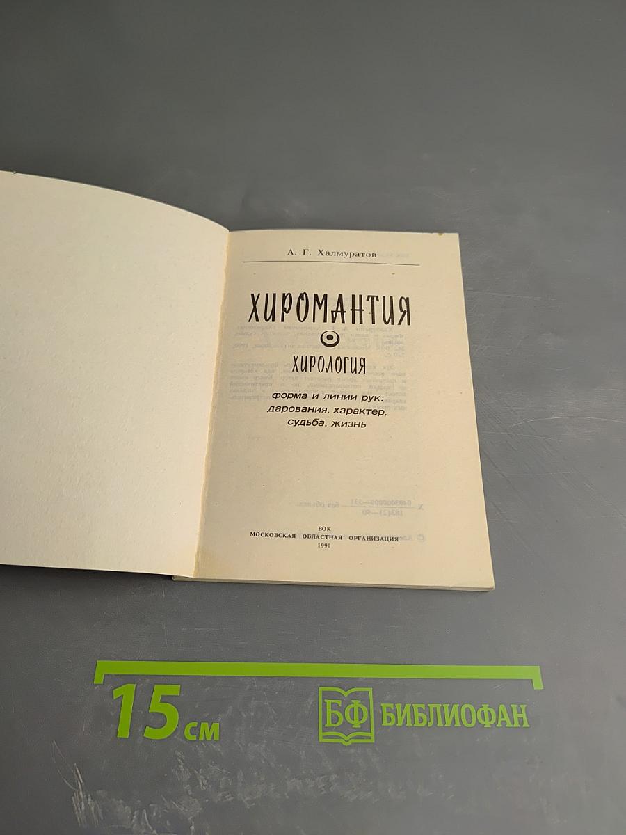 Хиромантия (Хирология): Форма и линии рук: дарования, характер, судьба, жизнь