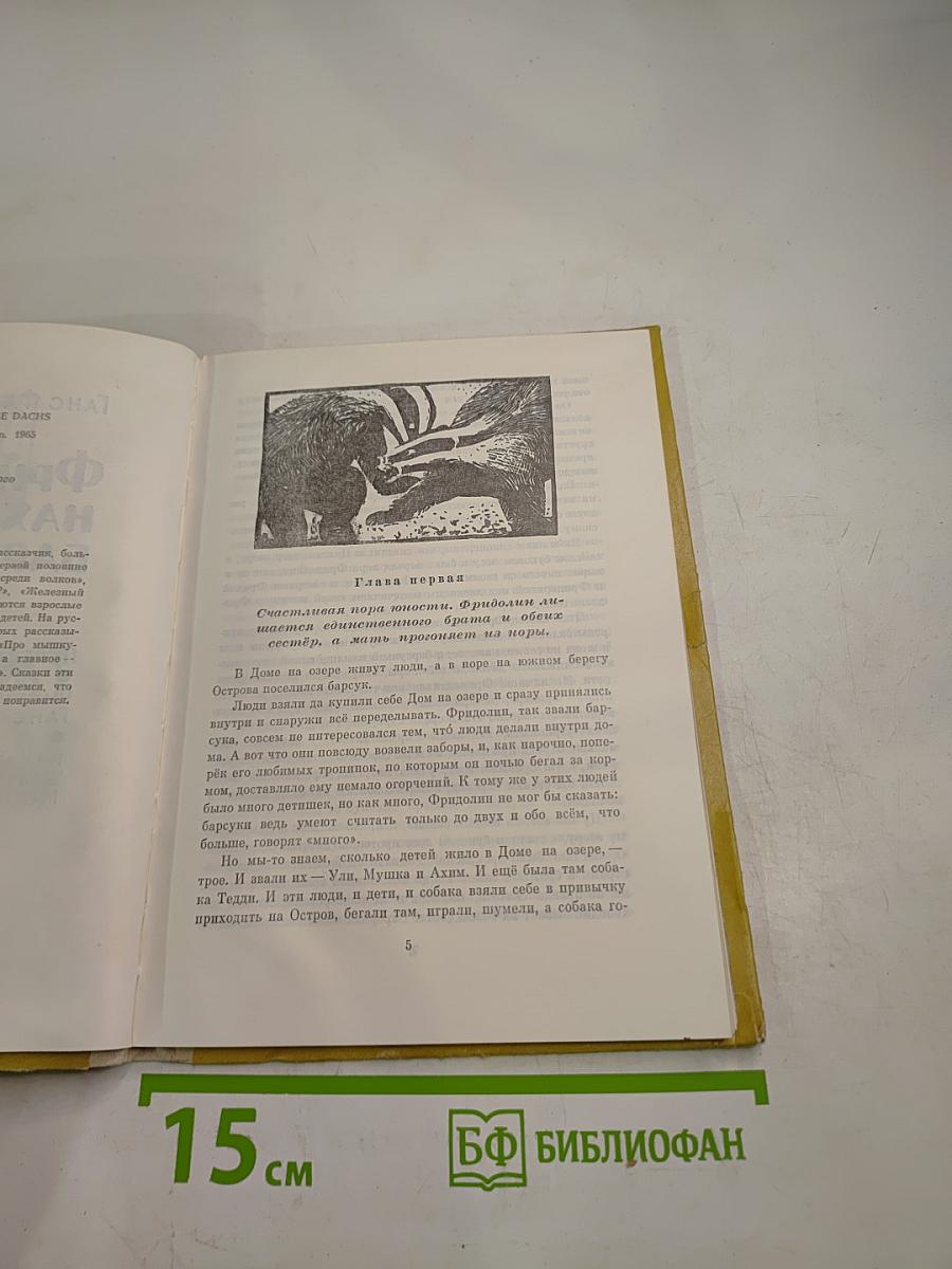 Фридолин, нахальный барсучок