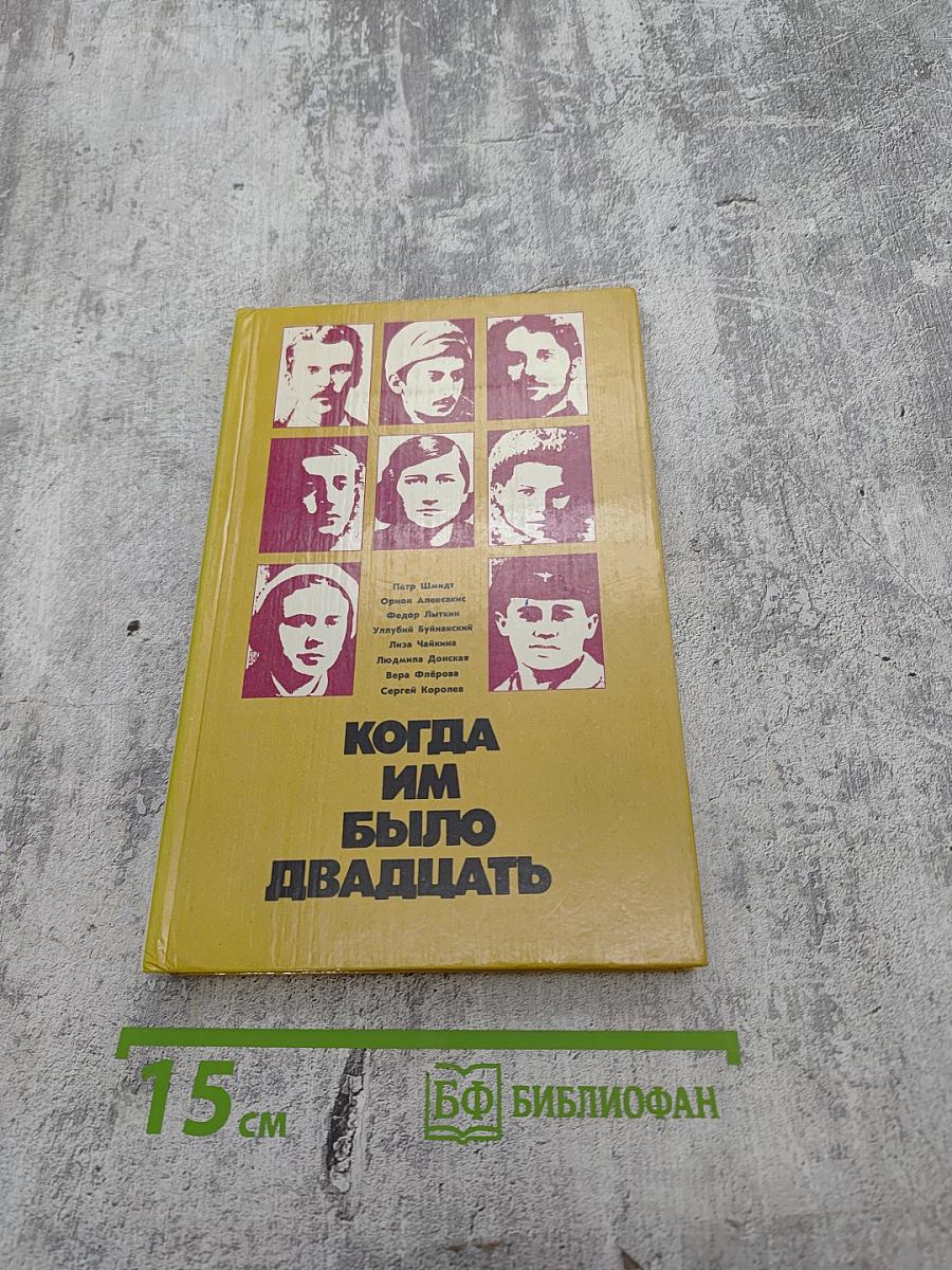 Когда им было двадцать. Книга вторая