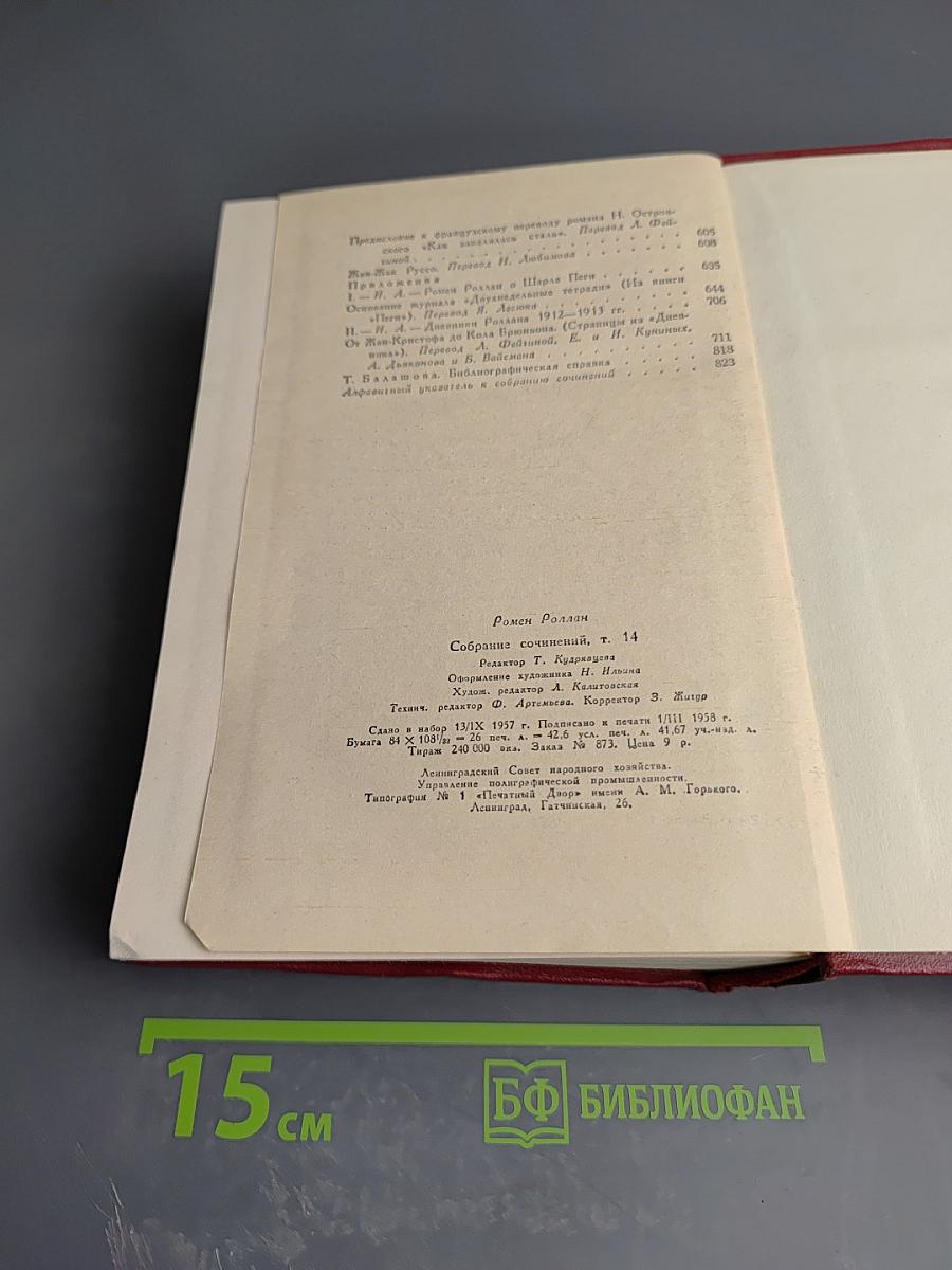 Собрание сочинений. Том четырнадцатый. Вопросы эстетики, театр, живопись, литература