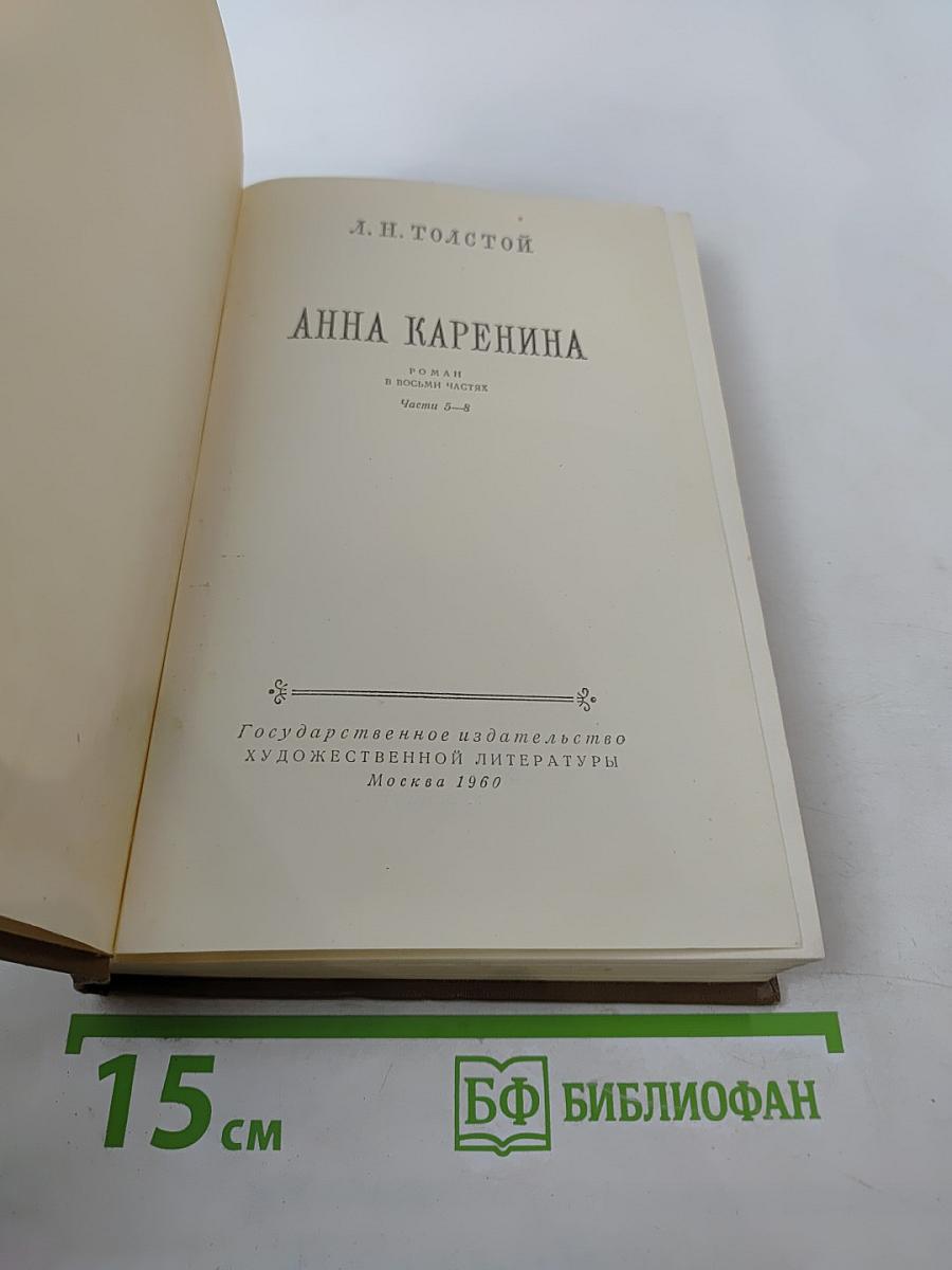 Анна Каренина. Части 5-8