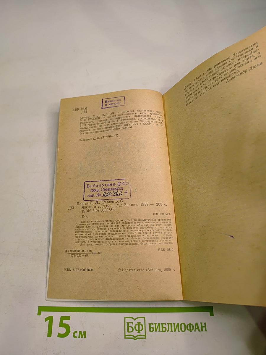 Жизнь и сосуды