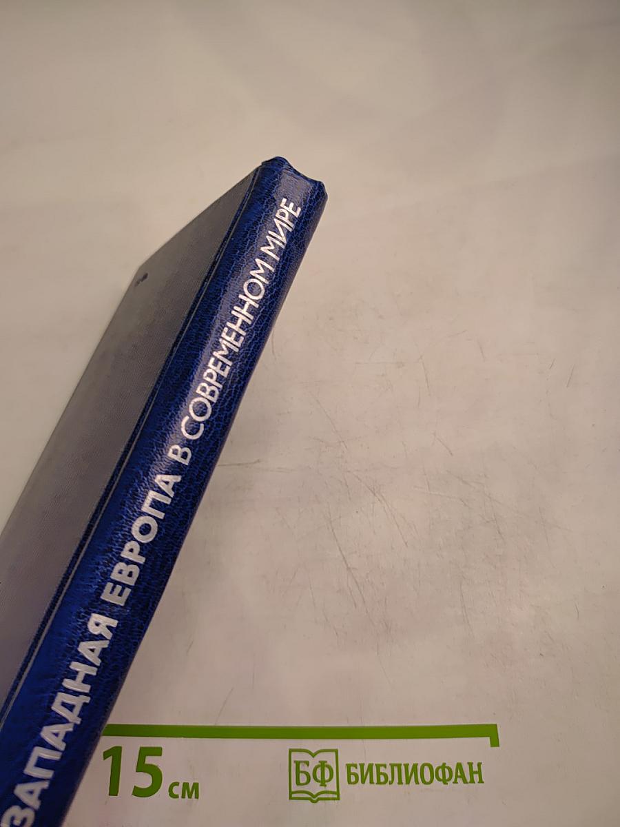 Западная Европа в современном мире: Экономика, политика, классовая борьба