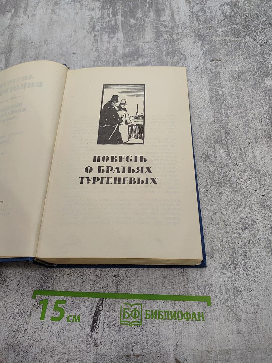 Избранные произведения. Том второй. Повесть о братьях Тургеневых. Черный консул