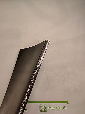 Комментарий к законодательству о труде